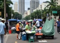 ambulantes no Ibirapuera
