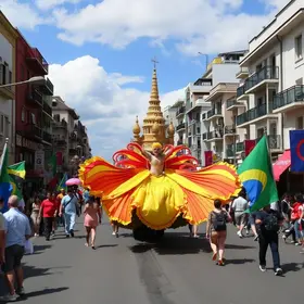 domingo de carnaval em sp