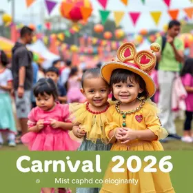 Carnaval com crianças