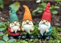 anões de jardim biodegradáveis