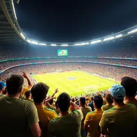 lugares para assistir aos jogos da Seleção Brasileira