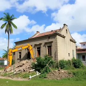 demolição da vila centenária