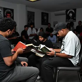 clube de leitura do rap