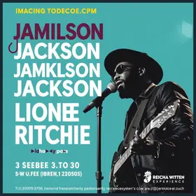 evento Jamilson Jackson em Lionel Ritchie Experience