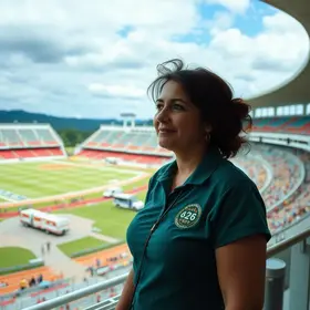 ambulâncias nos estádios